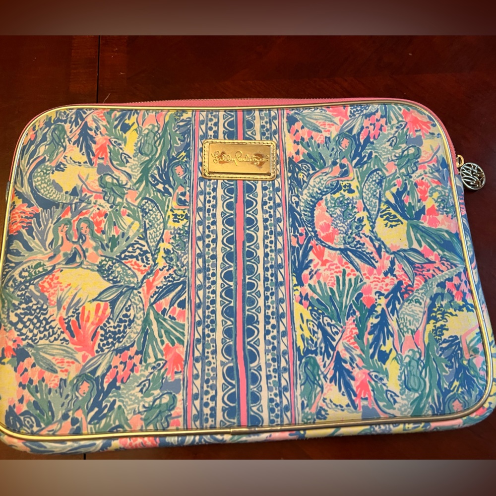 Lily Pulitzer laptop sleeve